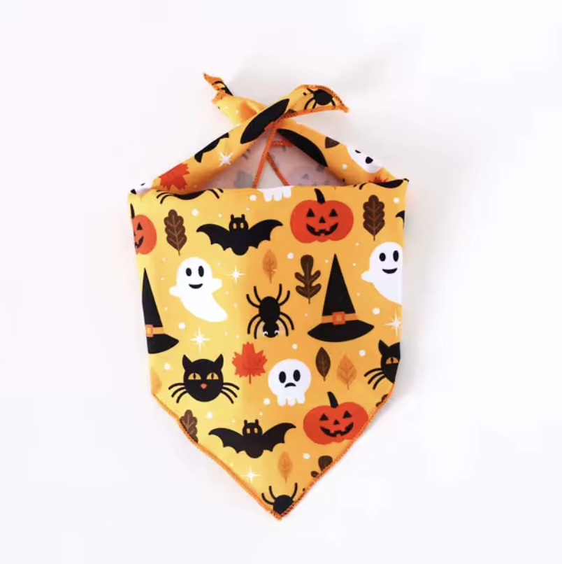 Halloween Pet Scarf – Cat & Dog Costume Accessory